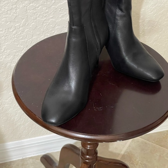 Alfani Leather Step 'N Flex Boots - Picture 3 of 9